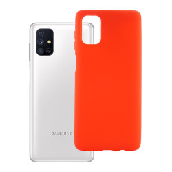 Etui Jelly Case na telefon Samsung Galaxy M51 M515 czerwone MATT