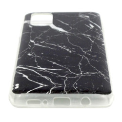 Etui Jelly Marmur Case na telefon Xiaomi Redmi Note 10 5G / POCO M3 Pro 5G czarne