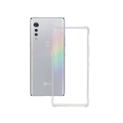 Etui Jelly Anti Shock na telefon LG Velvet 5G LMG900N bezbarwne