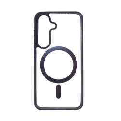 Etui MATT MagSafe na telefon Samsung Galaxy S25 5G S931 fioletowe