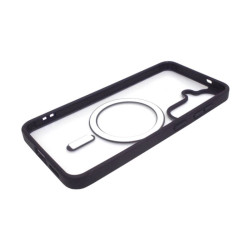 Etui MATT MagSafe na telefon Samsung Galaxy S25 5G S931 fioletowe