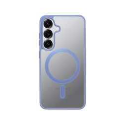 Etui MATT MagSafe na telefon Samsung Galaxy S25 5G S931 jasnoniebieskie