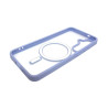 Etui MATT MagSafe na telefon Samsung Galaxy S25 5G S931 jasnoniebieskie