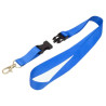 Smycz na szyję do telefonu uniwersalna 20mm x 52cm niebieska 2