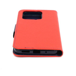 Etui Fancy Diary na telefon Xiaomi Redmi 12C / 11A czerwone