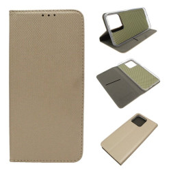 Etui Smart Magnet na telefon Realme C53 RMX3760 / C51 RMX3830 / Note 50 RMX3834 złote
