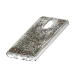 Etui Liquid / Water Case na telefon Huawei Mate 10 Lite srebrny