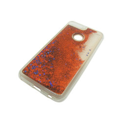 Etui Liquid / Water Case na telefon Huawei Y7 Prime 2018 czerwony