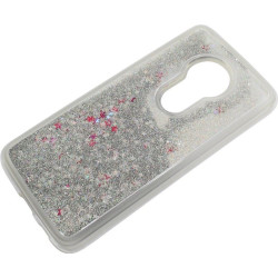 Etui Liquid / Water Case do telefonu Motorola Moto G7 Play XT1952 srebrne