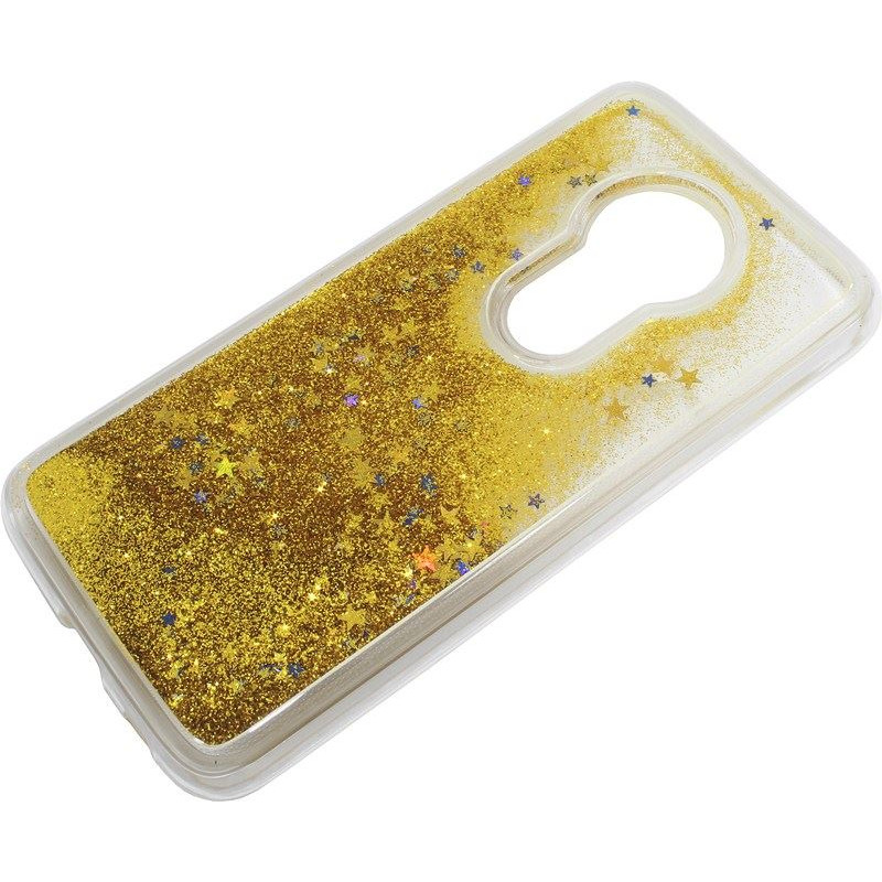 Etui Liquid / Water Case na telefon motorola moto g7 play XT1952 złote