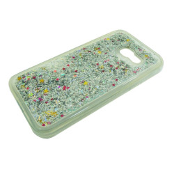 Etui Liquid / Water Case na telefon Samsung A3 2017 A320 srebrny