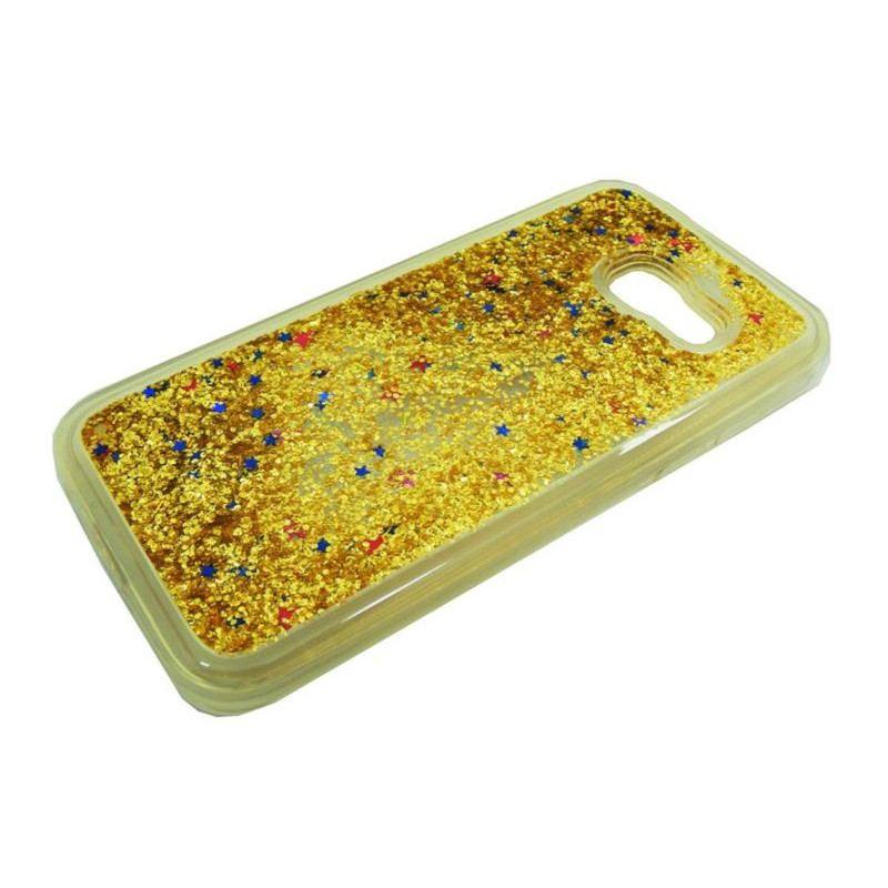 Etui Liquid / Water Case na telefon Samsung Galaxy A3 2017 A320 złote