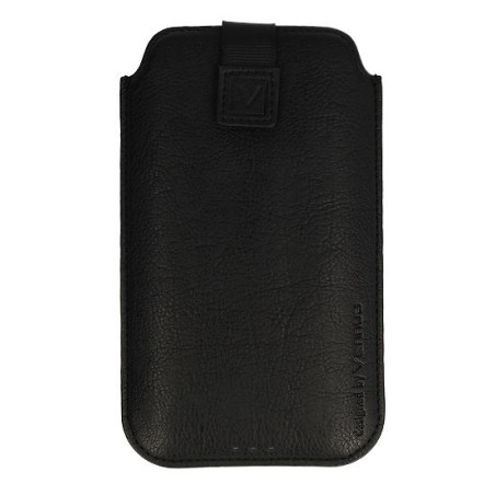 Etui kieszonka DEKO VENNUS 18 wsuwka na telefon czarny pokrowiec do paska na smycz