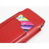 Etui Kieszonka skórzana EVO 18 na telefon LG V40 V405 K30 2019 czerwone