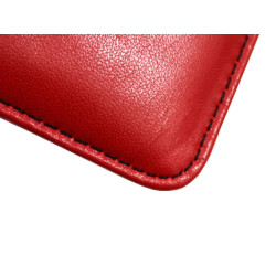Etui Kieszonka skórzana EVO 18 na telefon LG V40 V405 K30 2019 czerwone