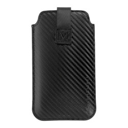Etui kieszonka Vennus Carbon 18 na telefon Samsung Galaxy A21S A52 S20+ czarne