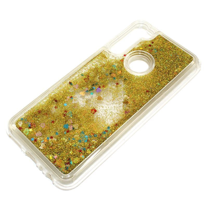 Etui Liquid / Water Case na telefon Xiaomi Redmi Note 8 złote