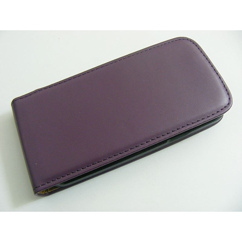 Etui BOOK Elegance PIONOWE na telefon Samsung Galaxy S4 mini i9190 fioletowe