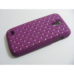 Etui Hard Case Zirconia na telefon Samsung Galaxy S4 Mini i9190 i9195 fioletowe