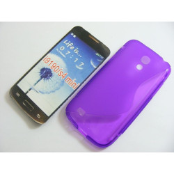 Etui S-CASE na telefon Samsung i9190 i9195 S4 mini fioletowy