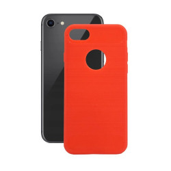 Etui Bumper Carbon LUX na telefon Apple iPhone 7 A1660 / 8 A1863 / SE 2020 A2296 / SE 2022 A2783 czerwone