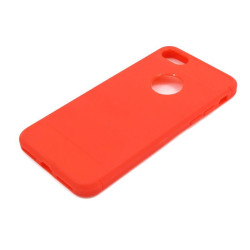 Etui Bumper Carbon LUX na telefon Apple iPhone 7 A1660 / 8 A1863 / SE 2020 A2296 / SE 2022 A2783 czerwone