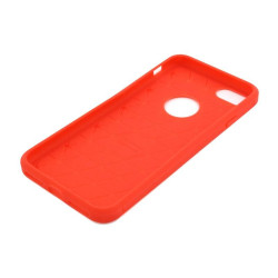 Etui Bumper Carbon LUX na telefon Apple iPhone 7 A1660 / 8 A1863 / SE 2020 A2296 / SE 2022 A2783 czerwone