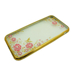 Etui BUMPER GLOSSY DIAMOND na telefon Apple iPhone 7 / 8 / SE 2020 złote