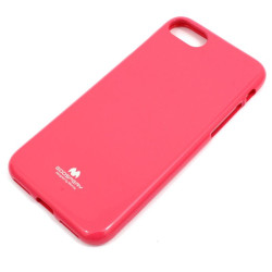 Etui Futerał Mercury JELLY do telefonu Apple iPhone 7 / 8 / SE 2020 różowe b/w