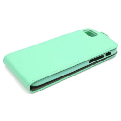 Etui pionowe z klapką SLIM FLEX na telefon Apple iPhone 7 A1660 / 8 A1863 / SE 2020 A2296 / SE 2022 A2783 miętowe