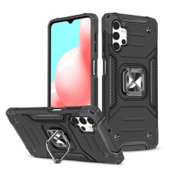 ETUI PANCERNE RING CASE na telefon Samsung Galaxy A32 4G A325 czarne