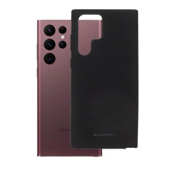 Etui Futerał Mercury JELLY SF na telefon Samsung Galaxy S22 Ultra S908 czarne