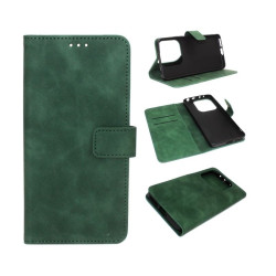 Etui Smart Leather na telefon Xiaomi Redmi Note 14 4G 24117RN76G zielone