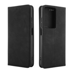 Etui Smart Retro na telefon OPPO A5 5G 2025 CPH2735 / A5m 4G CPH2727 czarne