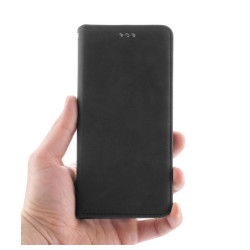 Etui Smart Retro na telefon OPPO A5 5G 2025 CPH2735 / A5m 4G CPH2727 czarne