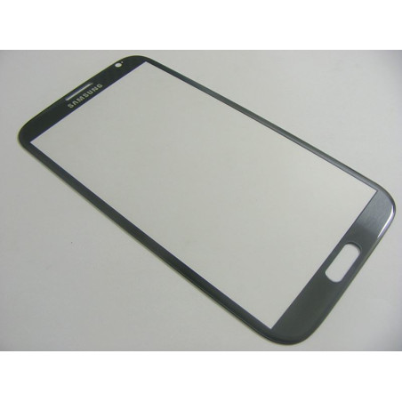 Szybka LCD do telefonu Samsung Galaxy Note 2 N7100 szara oryginalna