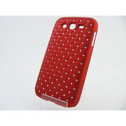 Etui Hard Case Zirconia na telefon Samsung Grand Neo i9060 / Neo Plus Neo+ i9082 i9168 czerwone