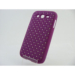 Etui Hard Case Zirconia na telefon Samsung Grand Neo i9060 / Neo Plus Neo+ i9082 i9168 fioletowe