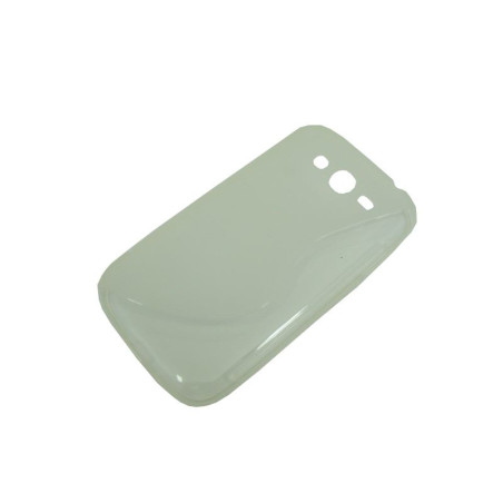 Etui S-CASE na telefon Samsung Galaxy Grand Neo i9060 biało-przeźroczyste
