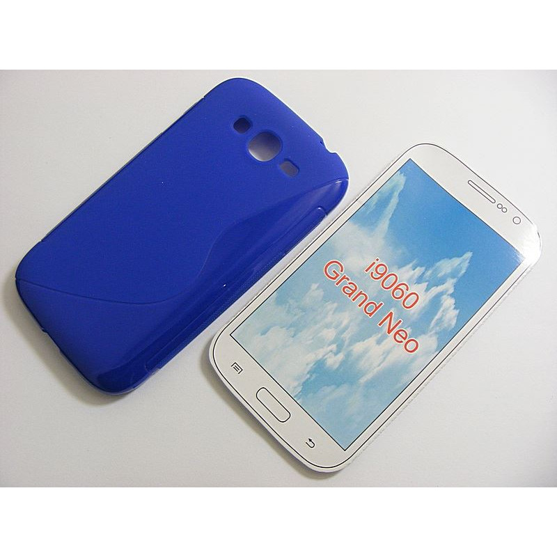 Etui S-CASE na telefon Samsung Galaxy Grand Neo i9060 szafirowe