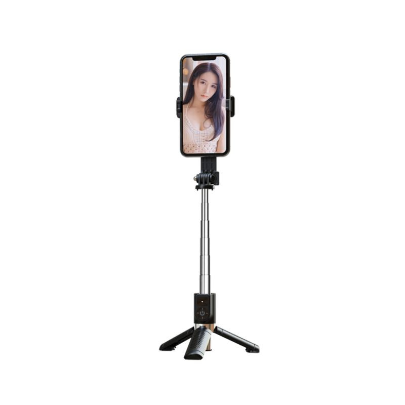 Uchwyt SELFIE STICK na telefon smartfon kamerę sportową + TRIPOD BLUETOOTH długość 15-80cm SS10