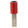 Adapter Przejściówka z USB Typ-C na USB czerwony