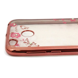 Etui BUMPER GLOSSY DIAMOND na telefon Xiaomi Redmi 4X MAE136 jasnoróżowe