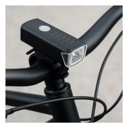 Zestaw lampek rowerowych LED przód tył USB