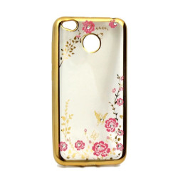 Etui BUMPER GLOSSY DIAMOND na telefon Xiaomi Redmi 4X MAE136 złote
