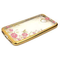 Etui BUMPER GLOSSY DIAMOND na telefon Xiaomi Redmi 4X MAE136 złote
