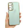 Etui Glamour na telefon Samsung Galaxy S24 FE 5G S721 miętowe