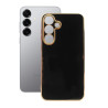 Etui Glamour na telefon Samsung Galaxy S25+ S25 Plus 5G S936 czarne