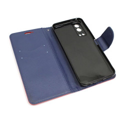 Etui Fancy Diary na telefon Vivo Y72 5G / iQOO Z3 / Y52 5G czerwone