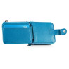 Etui Leather Case Zipper na telefon Samsung Galaxy Z Flip5 F731 niebieskie